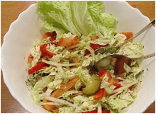 Салат «На обед» из овощей