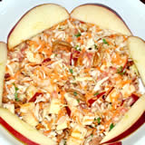 Рецепт салат из капусты с яблоками